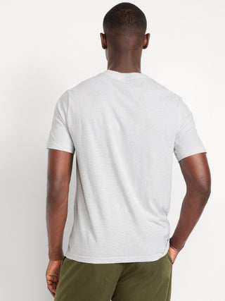 Camiseta Cuello Redondo de Algodón
