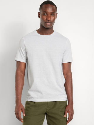 Camiseta Cuello Redondo de Algodón
