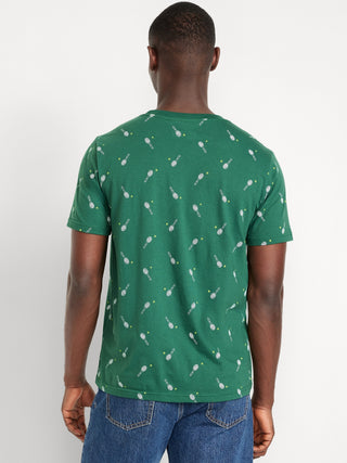 Camiseta Manga Corta con Estampado