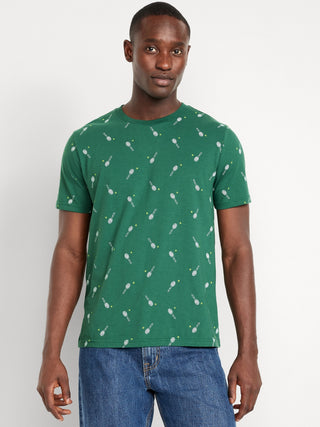Camiseta Manga Corta con Estampado
