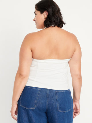 Blusa Halter Cuello Cuadrado