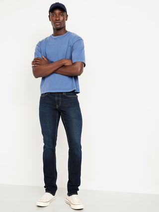 Jeans Skinny Talle Medio con Bolsillos