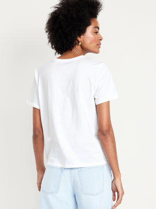 Camiseta gráfica de techo de todos los lados.