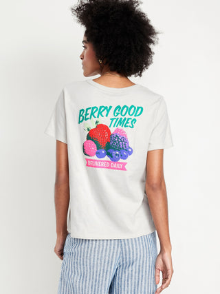 Camiseta Manga Corta con Gráfico