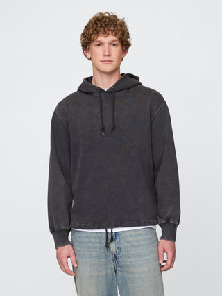 Sudadera con capucha de rizo francés de peso pesado con logo de Gap.