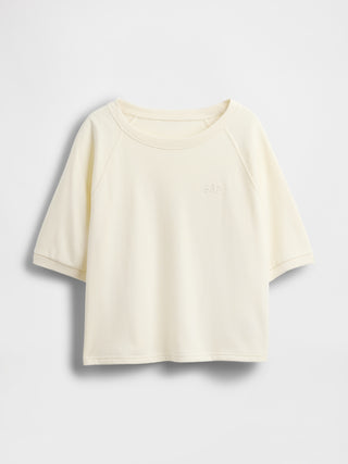 Camiseta Manga Corta con Logo Bordado