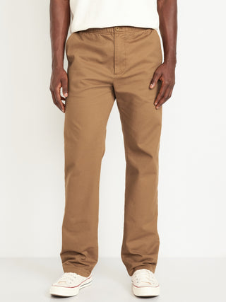 Pantalón Recto Talle Alto con Bolsillos