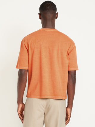 Camiseta Cuello Redondo de Algodón