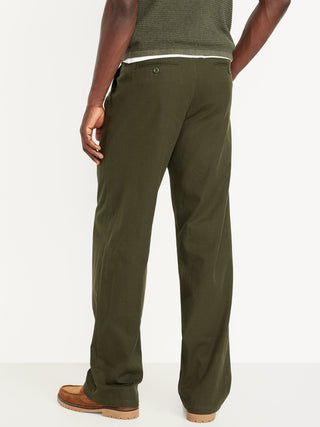 Pantalón Holgado con Detalle Plisado