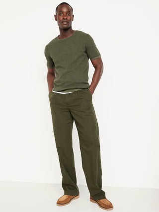 Pantalón Holgado con Detalle Plisado