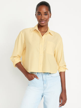 Camisa Manga Larga con Bolsillo