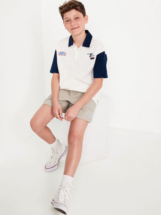 Short con Cintura Elástica de Algodón, Niño