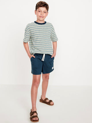 Short con Cintura Elástica de Algodón, Niño