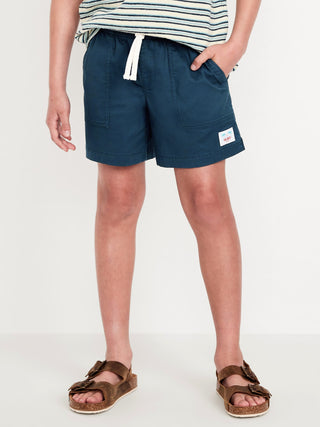 Short con Cintura Elástica de Algodón, Niño