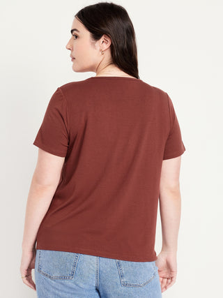 Camiseta Manga Corta Cuello V