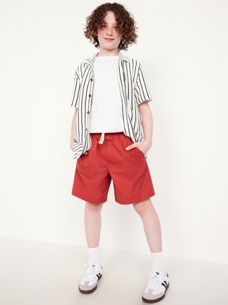 Short con Cintura Elástica de Algodón, Niño