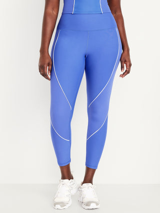 Legging Talle Alto con Detalle en Contraste