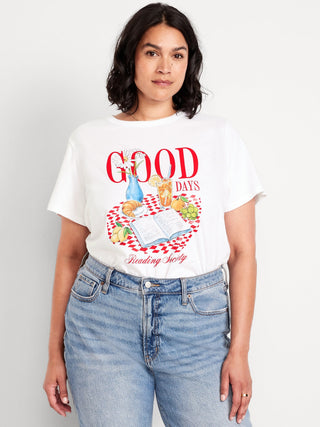 Camiseta Manga Corta con Gráfico