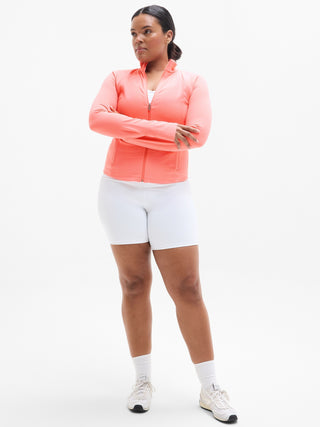 Salutation Chaqueta Deportiva con Zipper y Bolsillos