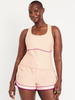 Camiseta Deportiva con Espalda Cruzada