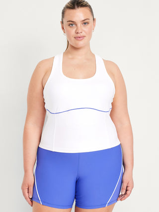 Camiseta Deportiva con Espalda Cruzada.