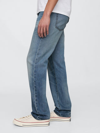 Jeans Slim Fit con Bolsillos