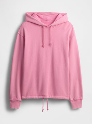 Sudadera con capucha de rizo francés de peso pesado con logo de Gap.