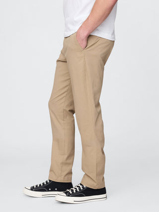 Pantalón Slim Fit con Bolsillos de Algodón