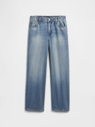Vaqueros holgados y suaves para niños.