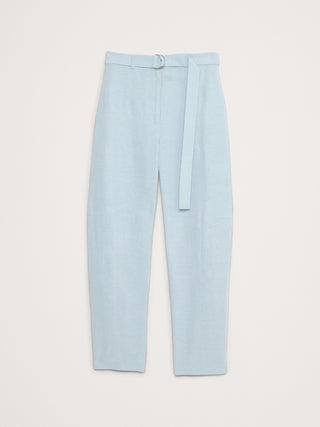 Pantalón Barrel Talle Alto con Bolsillos