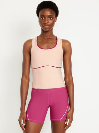 Camiseta Deportiva con Espalda Cruzada