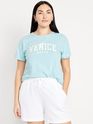 Camiseta Manga Corta con Gráfico