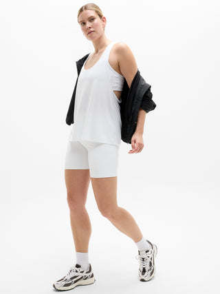 Camiseta Deportiva sin Mangas con Espalda Cruzada