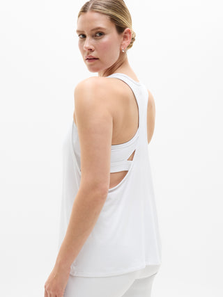 Camiseta Deportiva sin Mangas con Espalda Cruzada