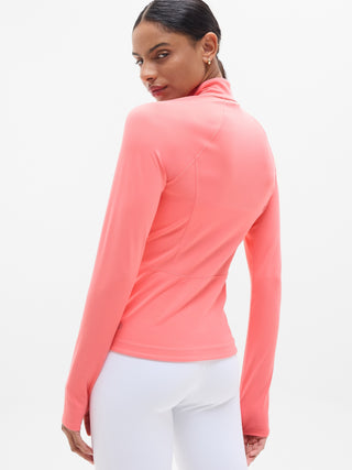 Salutation Chaqueta Deportiva con Zipper y Bolsillos