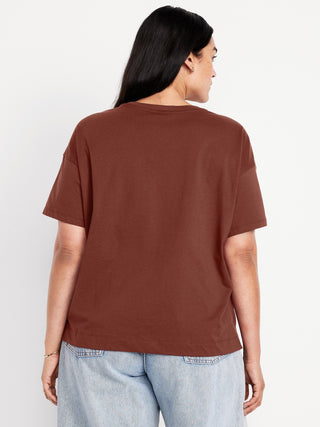 Camiseta Manga Corta de Algodón