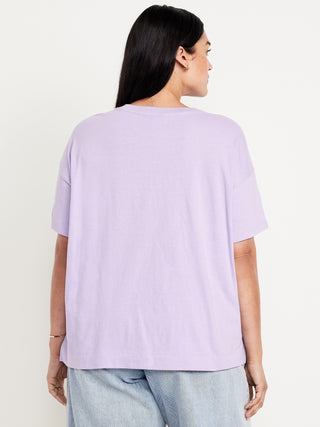 Camiseta Manga Corta de Algodón