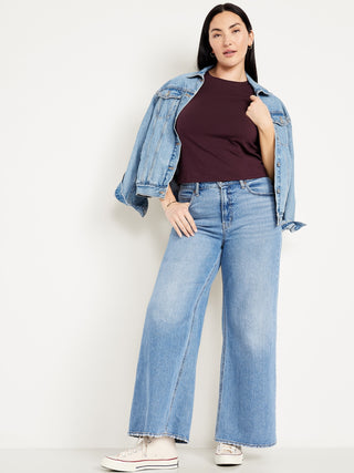 Camiseta Manga Corta Acanalada