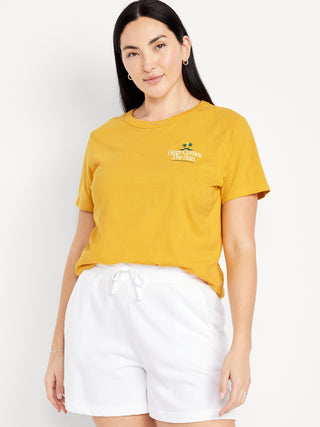 Camiseta Manga Corta con Gráfico