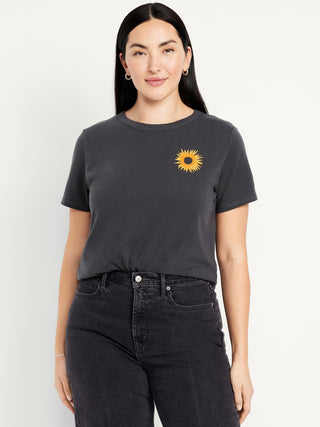 Camiseta Manga Corta con Gráfico