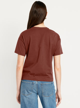 Camiseta Manga Corta de Algodón