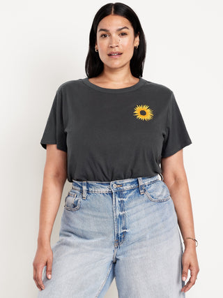 Camiseta Manga Corta con Gráfico