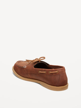 Zapato de Piel Sintética con Cordones, Hombre