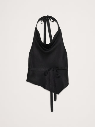 Blusa Halter con Espalda Abierta