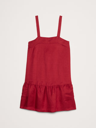 Vestido de Tirantes con Espalda Cruzada