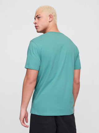 Camiseta Manga Corta de Algodón