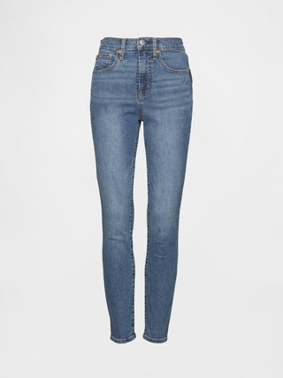 High Rise True Skinny Jeans.