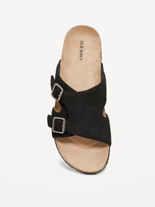 Sandalias con Correas Dobles y Hebillas, Hombre