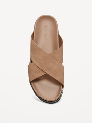 Sandalias de Correa Cruzada, Hombre