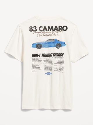 Camiseta Manga Corta con Gráfico Chevrolet™ , Hombre